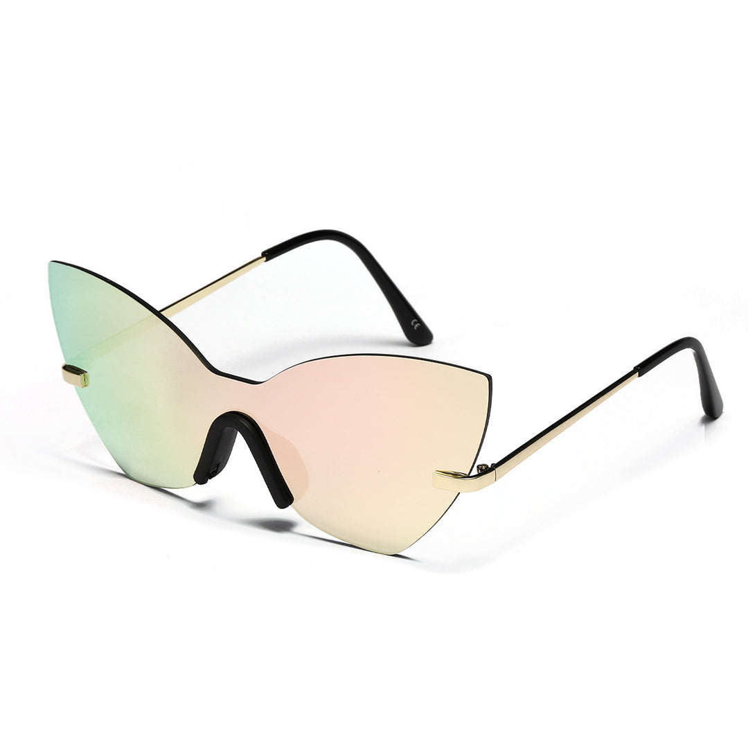 Women's extravagant Cat-Eye sunglasses with high-quality metal frame Stornfield