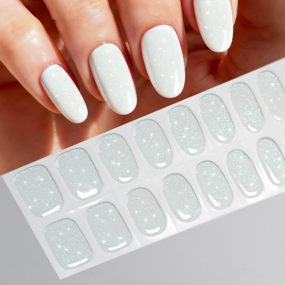Sparkling Glitter Press-On Nail Set