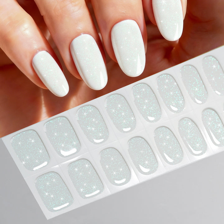 Sparkling Glitter Press-On Nail Set