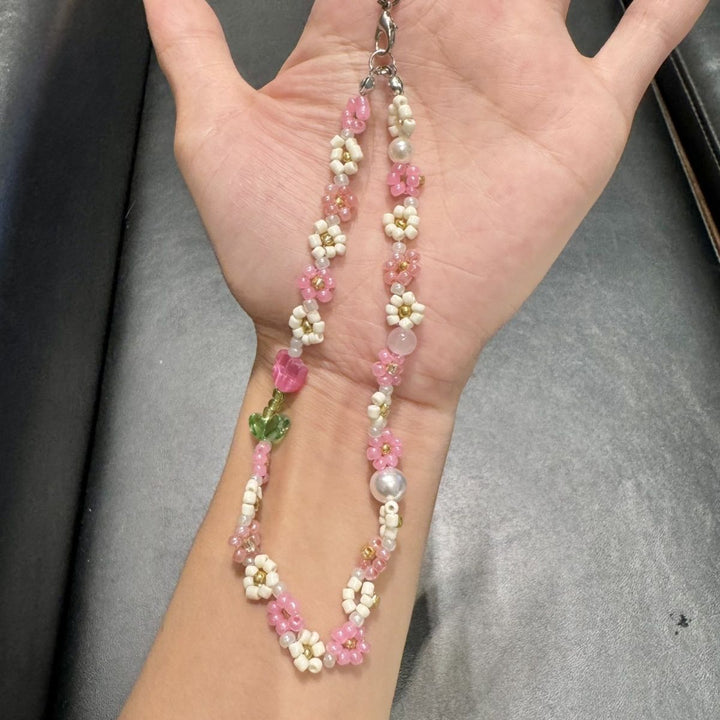 Decorative Floral Beaded Phone Strap Stornfield