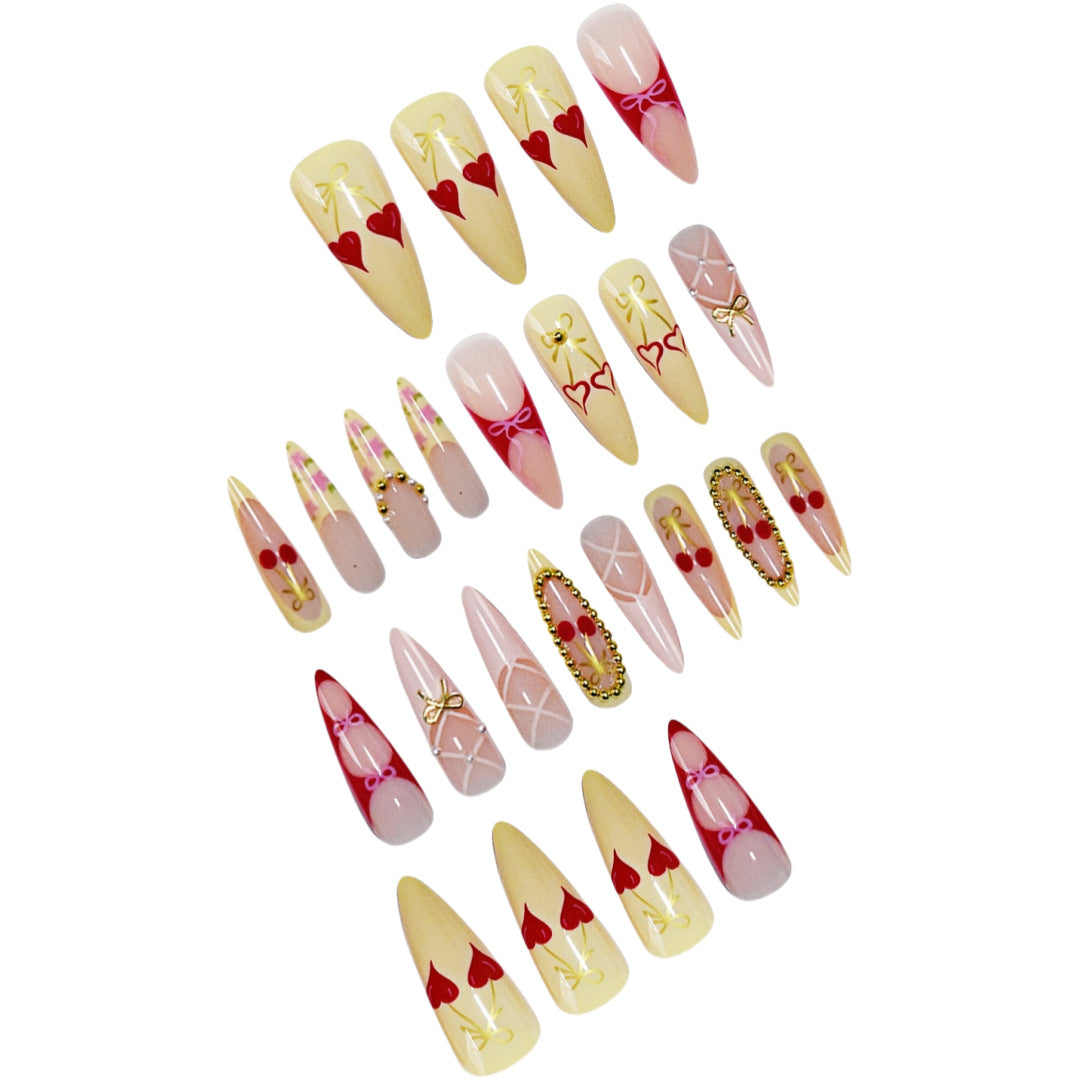 Luxury 3D Decorative Press-On Nails Stornfield