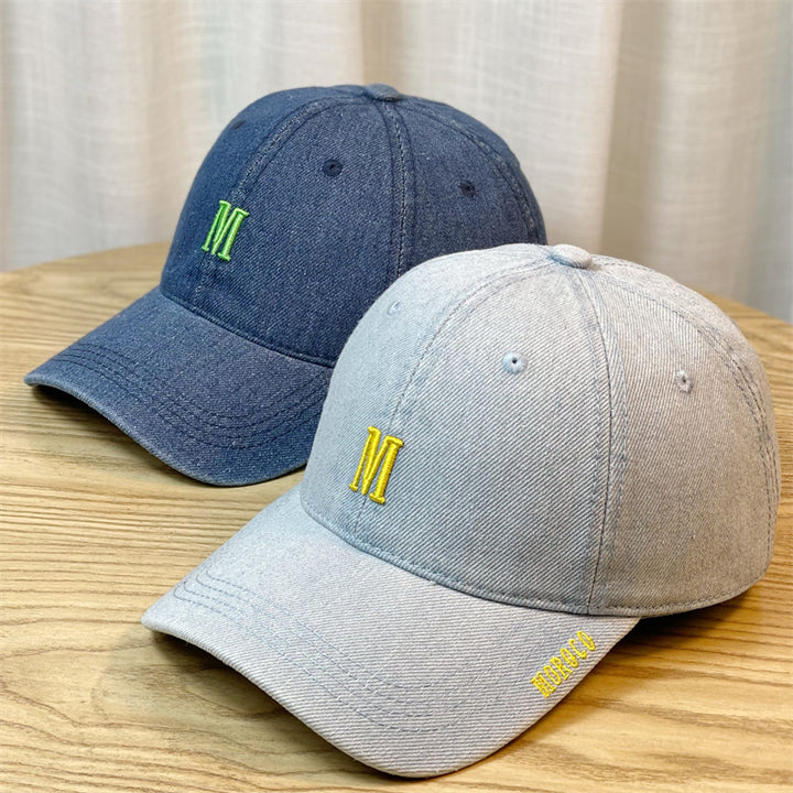 Men's Embroidered Denim Baseball Cap Stornfield