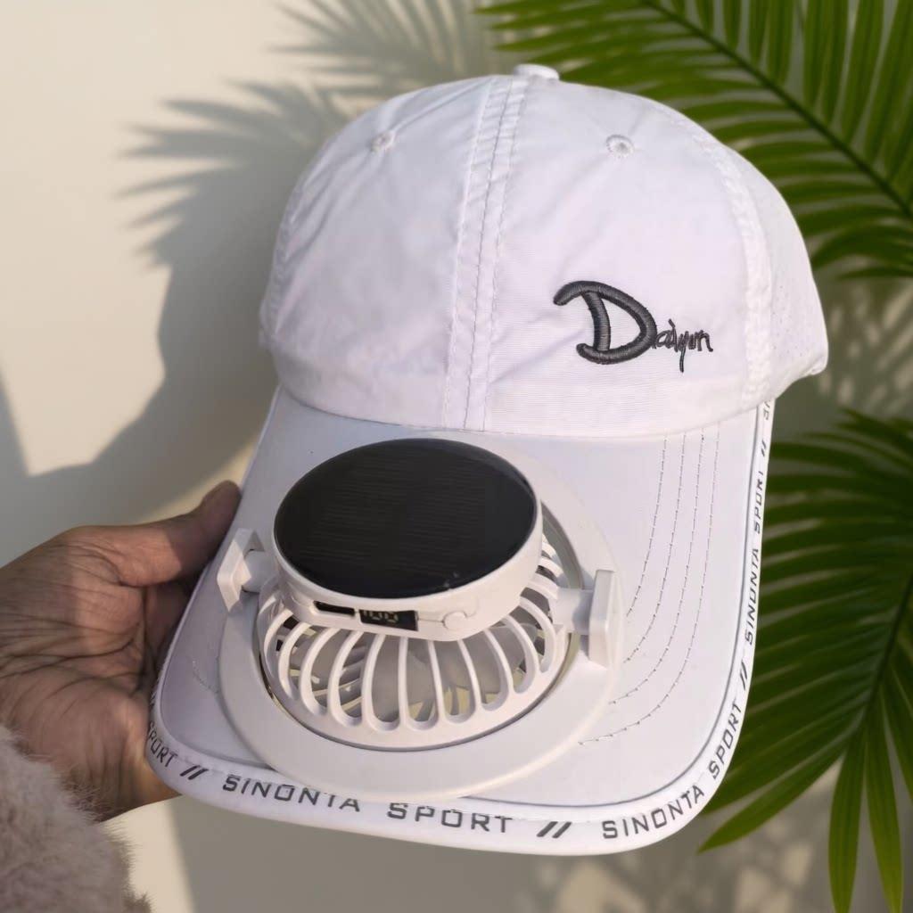 Multifunctional Basketball Cap with Removable Solar Fan and Adjustable Brim Stornfield