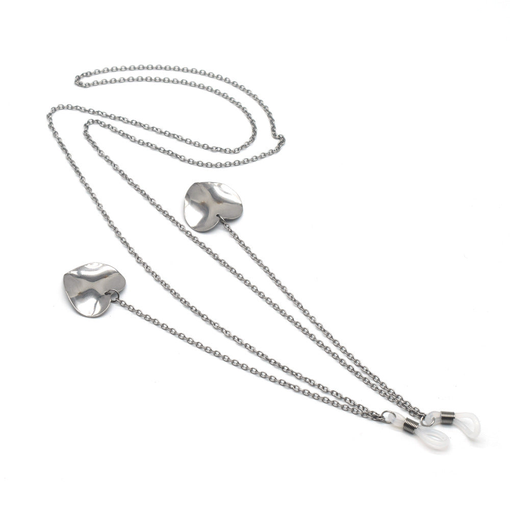 Contemporary Metallic Eyewear Chain Stornfield