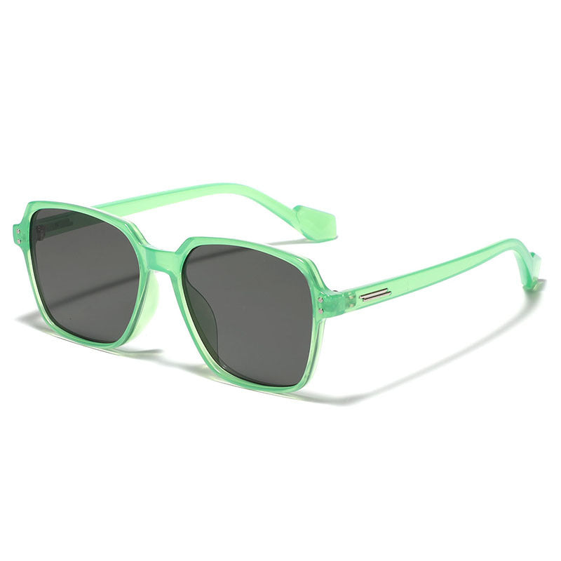 Women's square sunglasses with stylish plastic frame and polarized lenses Stornfield
