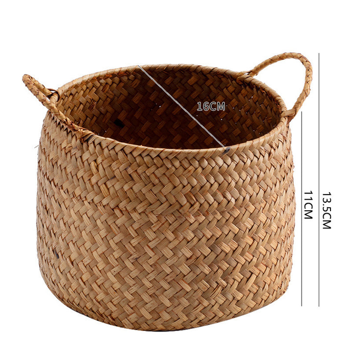 Unisex Stylish Storage Baskets made of Handwoven Natural Material Stornfield