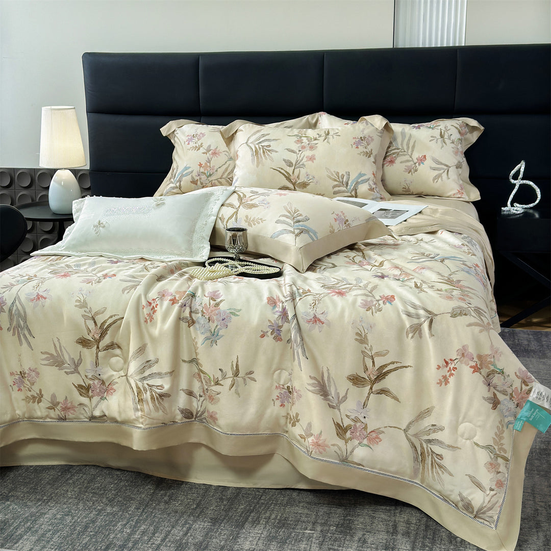 Floral Design Luxury Duvet Cover Set