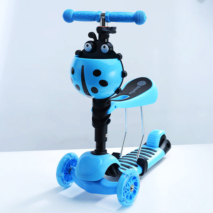 Fun-Themed Adjustable Kick Scooter Stornfield