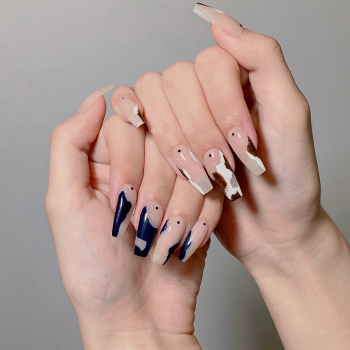 Nail art with heart and lip designs Stornfield