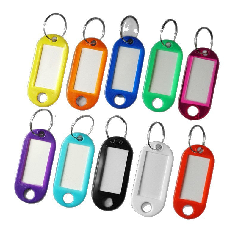 Unisex Label Tag with Clear View Window Kalsten