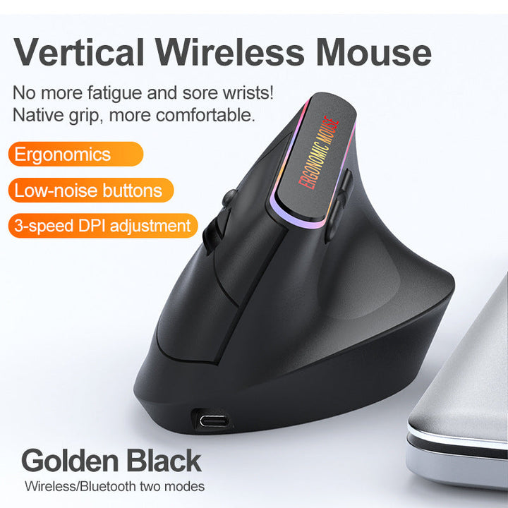 Ergonomic Rechargeable Wireless Mouse Stornfield