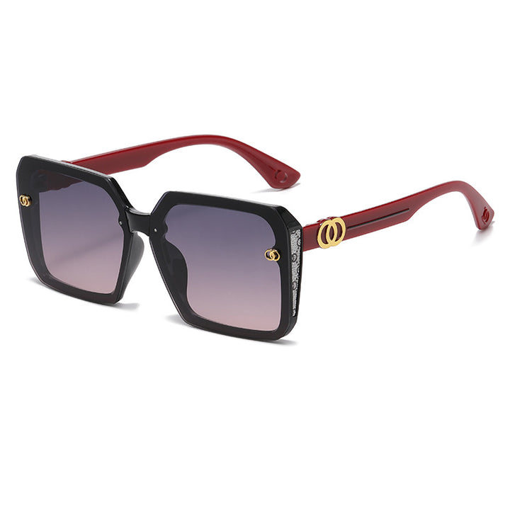 Luxe Oversized Square Frame Sunglasses
