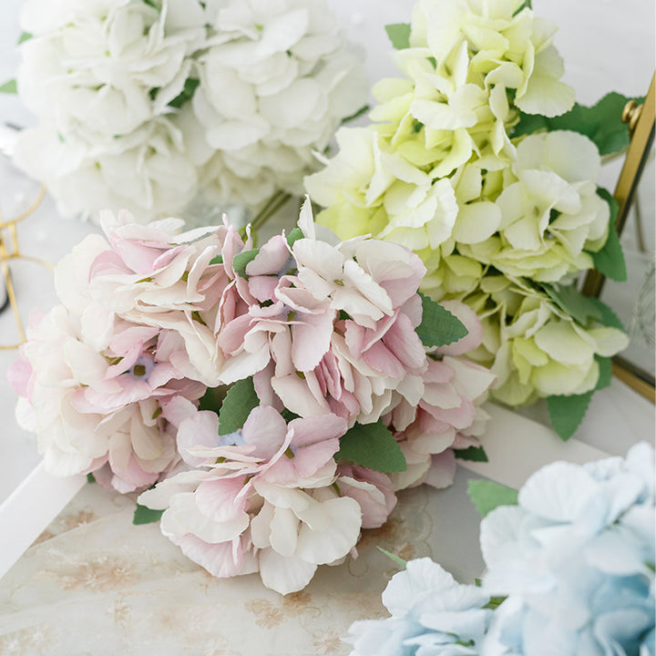 Artificial Hydrangea Flower Bouquet