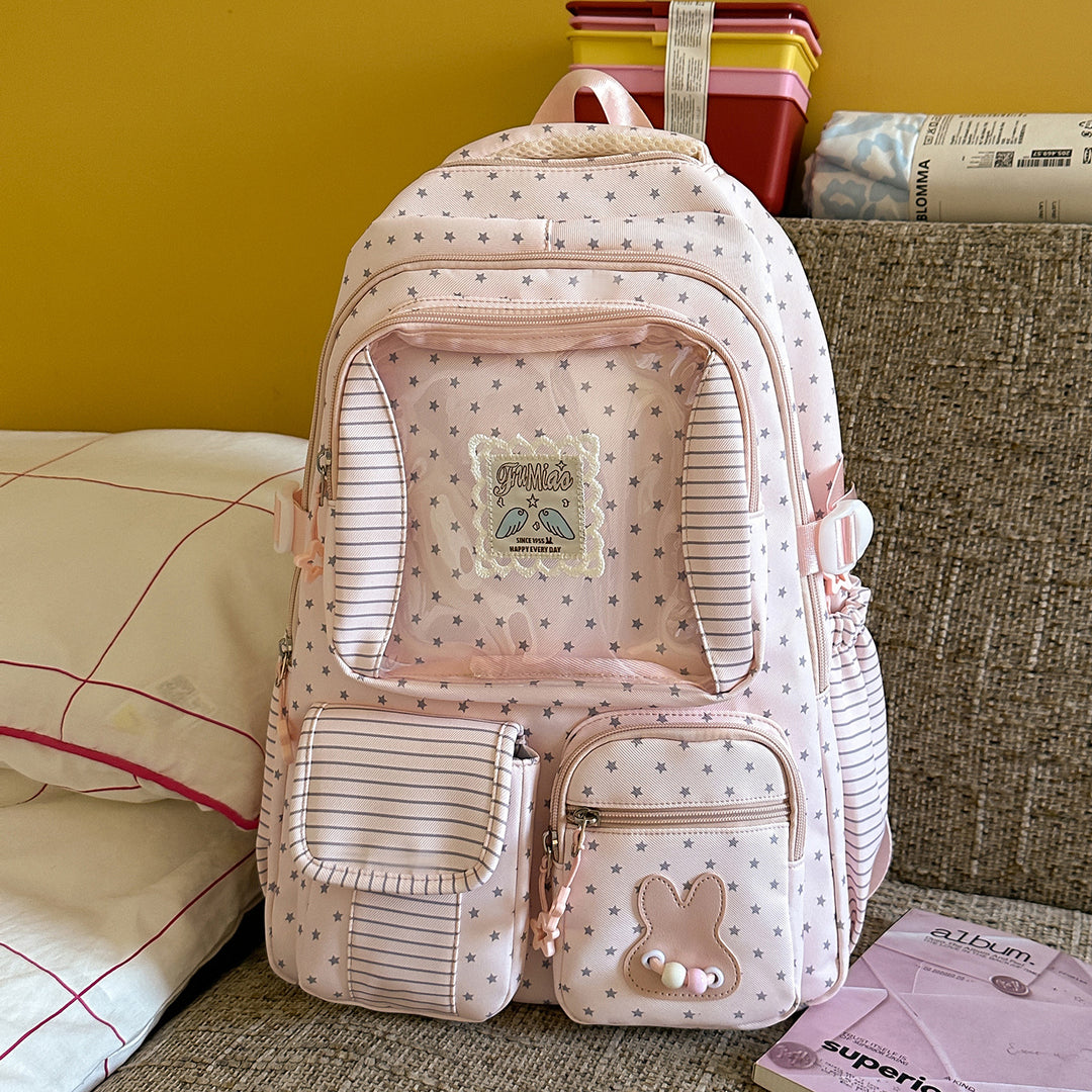 Playful Bunny Ear School Backpack Stornfield