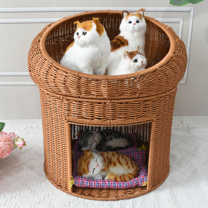 Decorative Woven Stool Stornfield