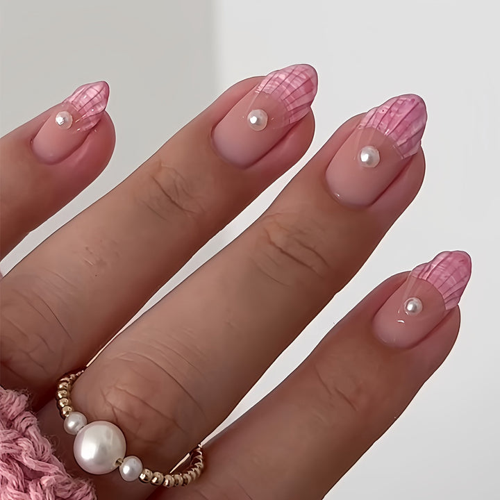 Floral Art Acrylic Nail Set Stornfield