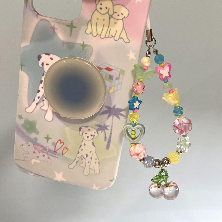 Playful Beaded Charm Mobile Lanyard Stornfield