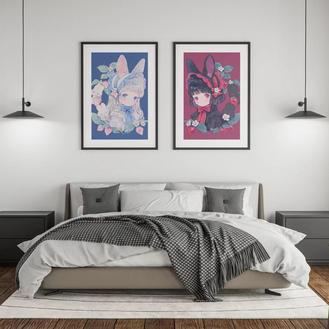 Illustrated Fantasy Character Canvas Art Print Stornfield