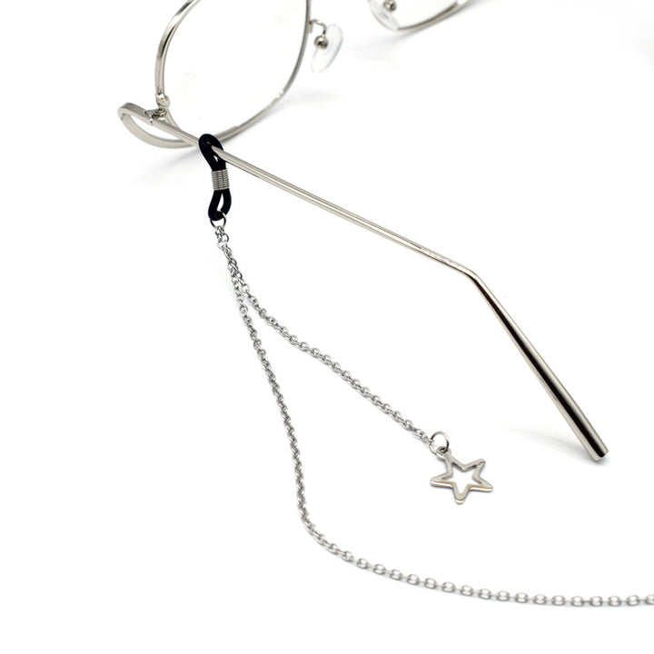 Elegant Star-Accented Eyewear Chain Stornfield