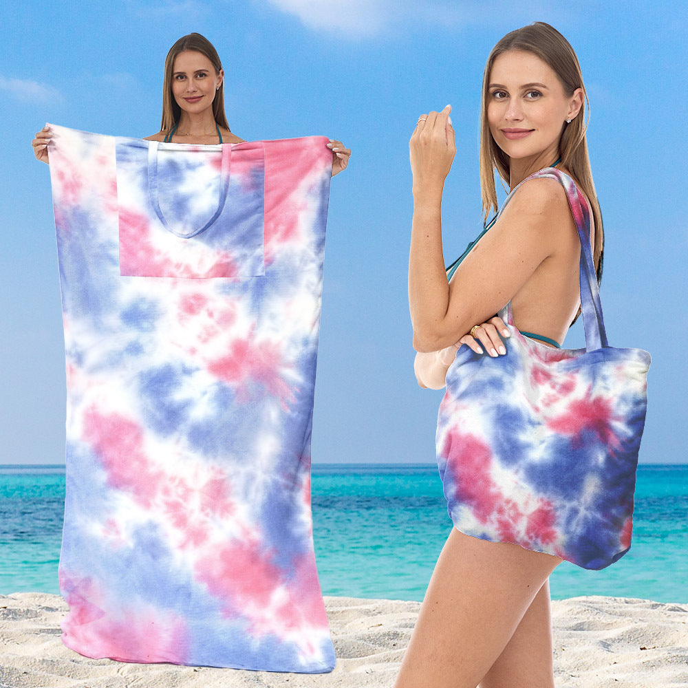 Beach towel with creative sea turtle pattern Stornfield