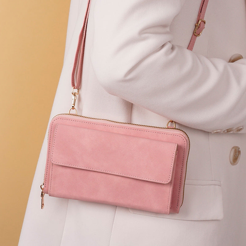 Handbag with multifunctional compartments and removable shoulder strap Stornfield