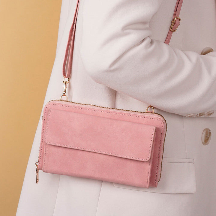 Handbag with multifunctional compartments and removable shoulder strap Stornfield