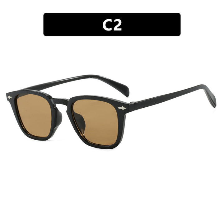 Women’s modern square sunglasses with mirrored UV protection Stornfield