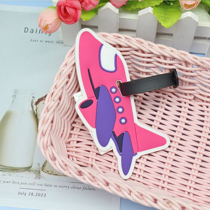 Unisex Luggage Tag in Creative Airplane Design Bowlift
