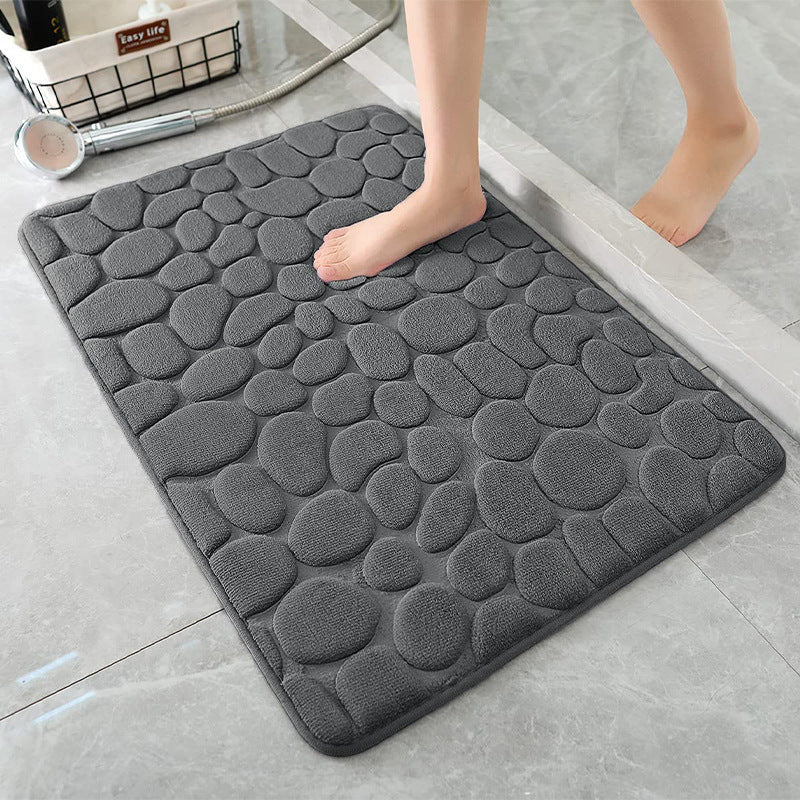 Soft Textured Memory Foam Bath Mat