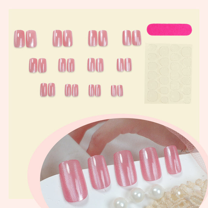 Artificial nail set with elegant shine and naturally looking finish Stornfield