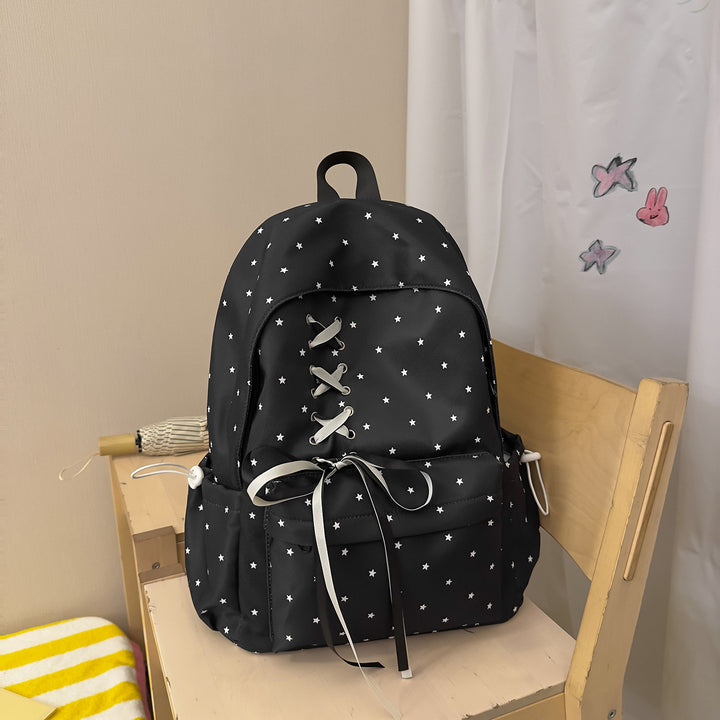Charming Star-Embellished Backpack Stornfield