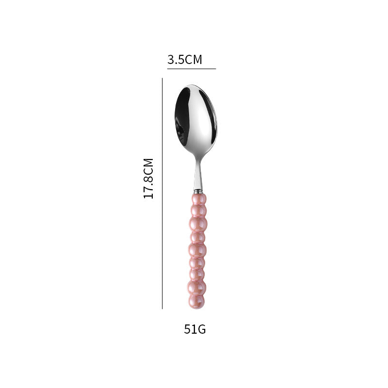 Elegant finger food fork with non-slip handle Stornfield