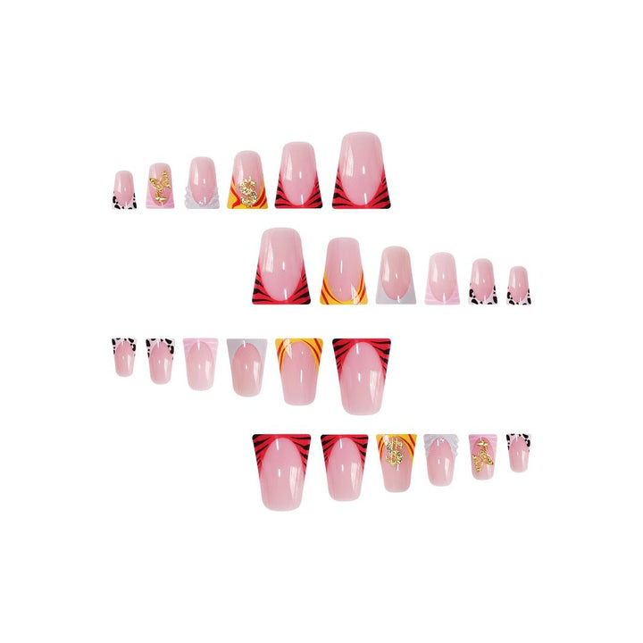 Decorative Thematic Press-On Nails Set Stornfield