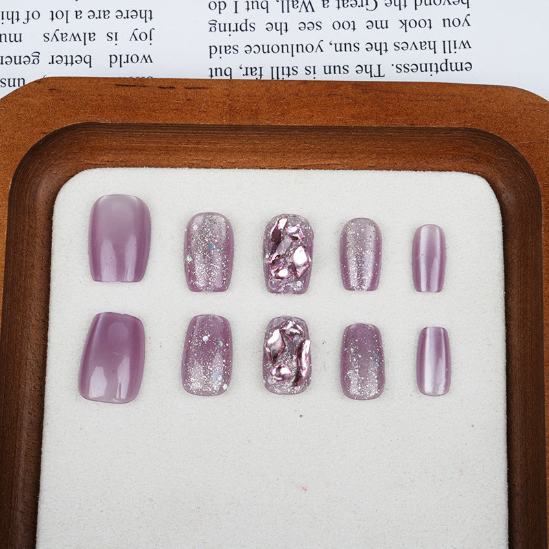 Decorative Glitter Press-On Nail Tips Stornfield