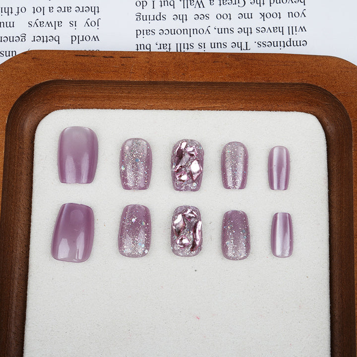 Decorative Glitter Press-On Nail Tips Stornfield