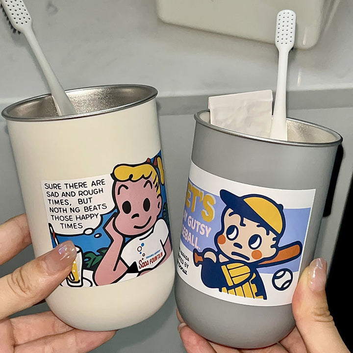 Toothbrush cup with trendy children's design Stornfield
