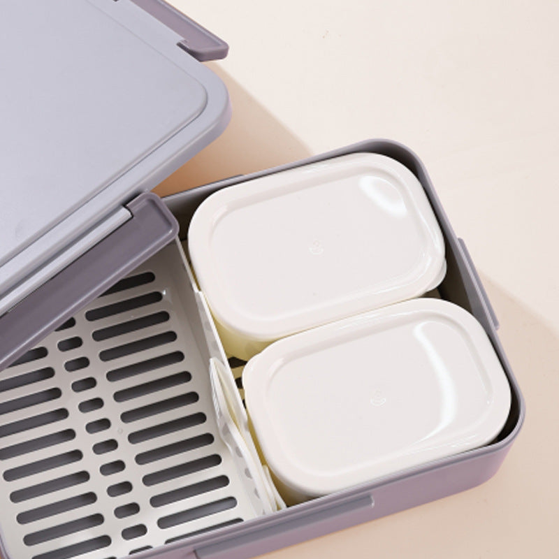 Multi-Functional Food Storage Container