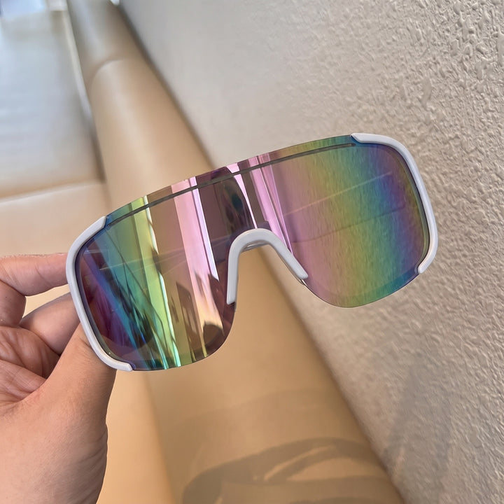 Men's Aerodynamic Shield Sunglasses Stornfield