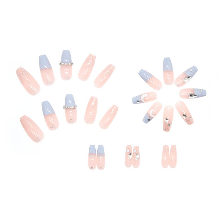 Decorative Long Acrylic Nail Enhancements Stornfield
