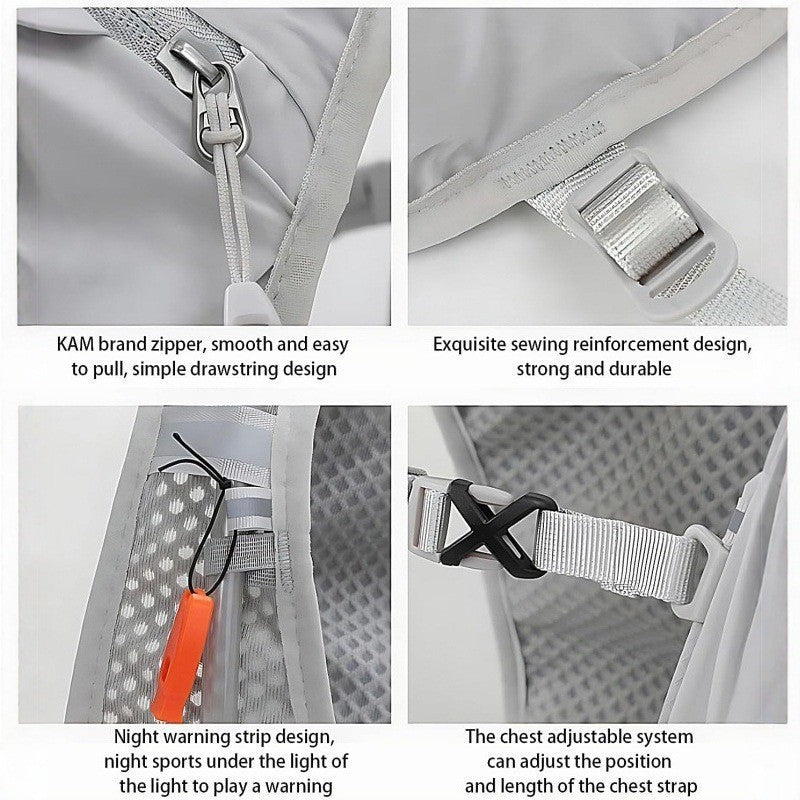 Sporty backpack with breathable design Stornfield