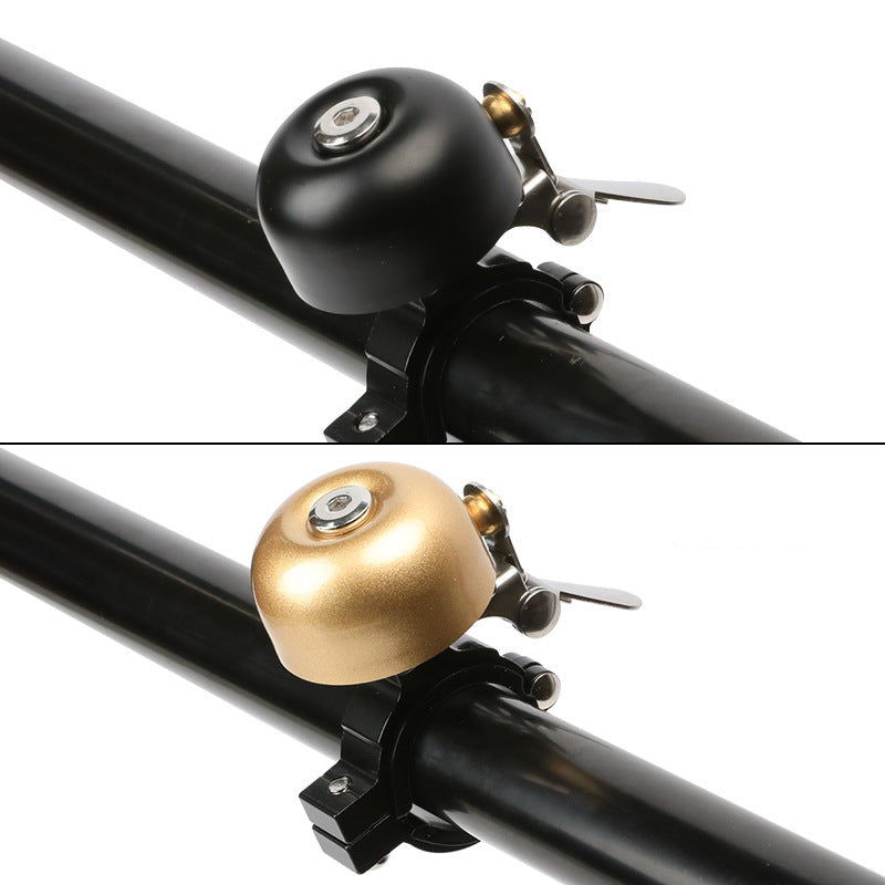 precision engineered bicycle handlebar bell with universal adjustable clamp Stornfield