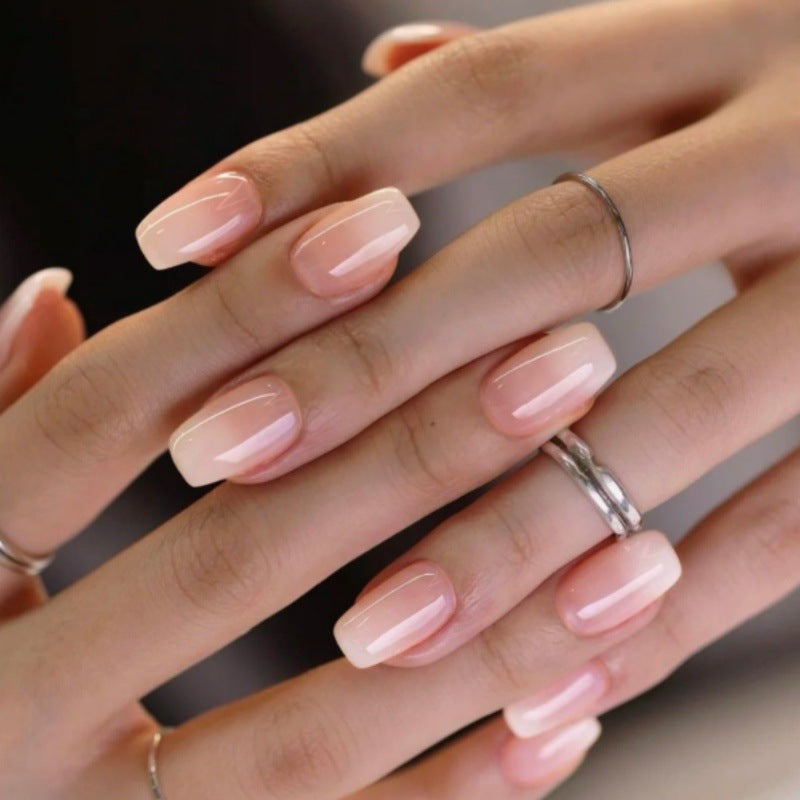 Elegant Ombré Press-On Nail Set Stornfield