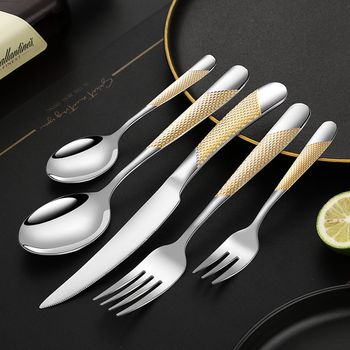 Fine and elegant table knife with non-slip handle Stornfield