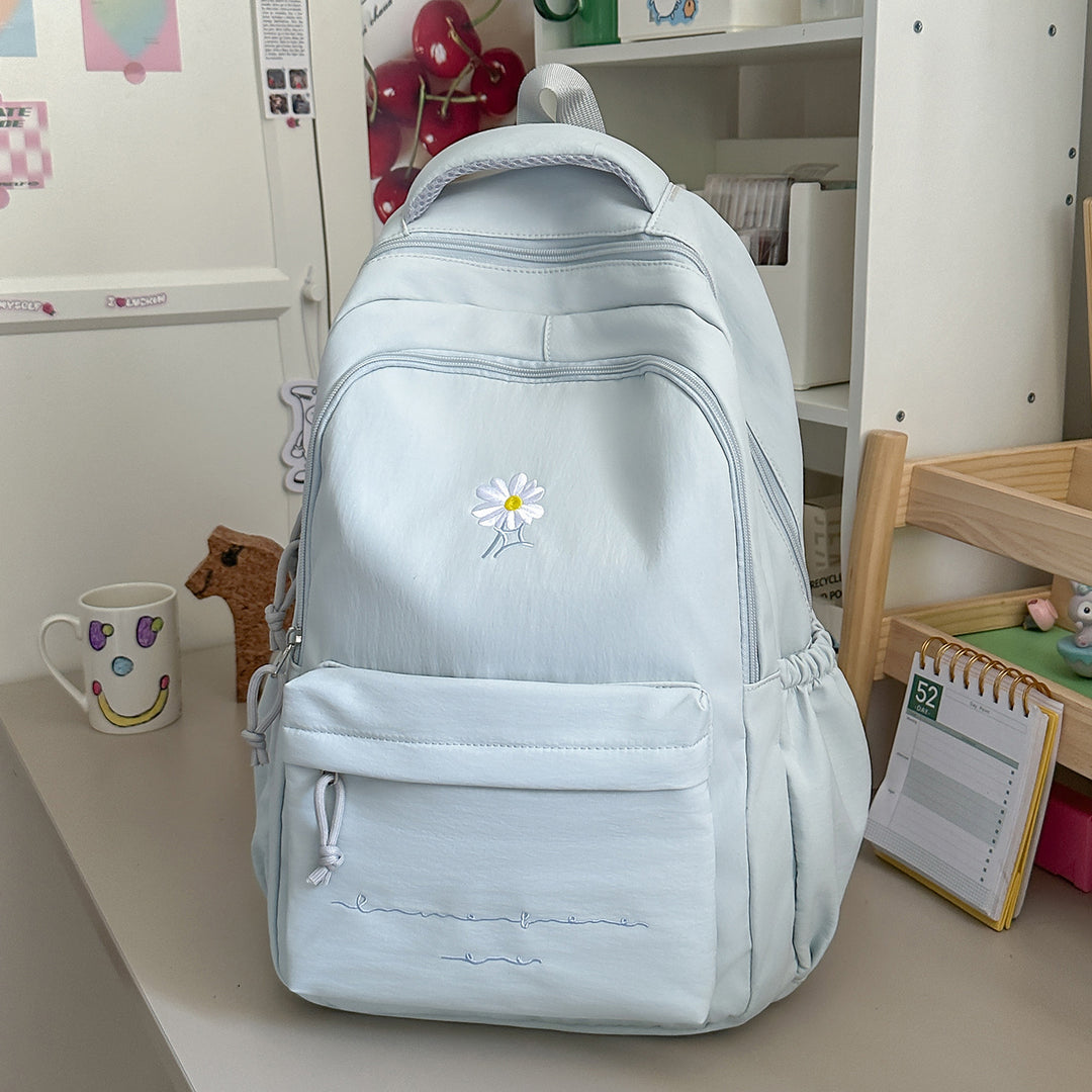 Stylish Floral Embroidered Backpack Stornfield