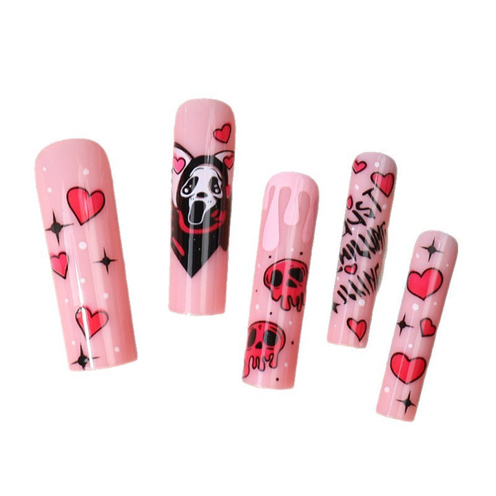 Artistic Patterned Press-On Nails Stornfield