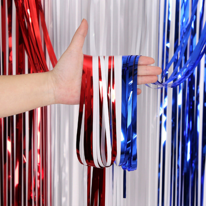Festive Party Backdrop Streamers Stornfield