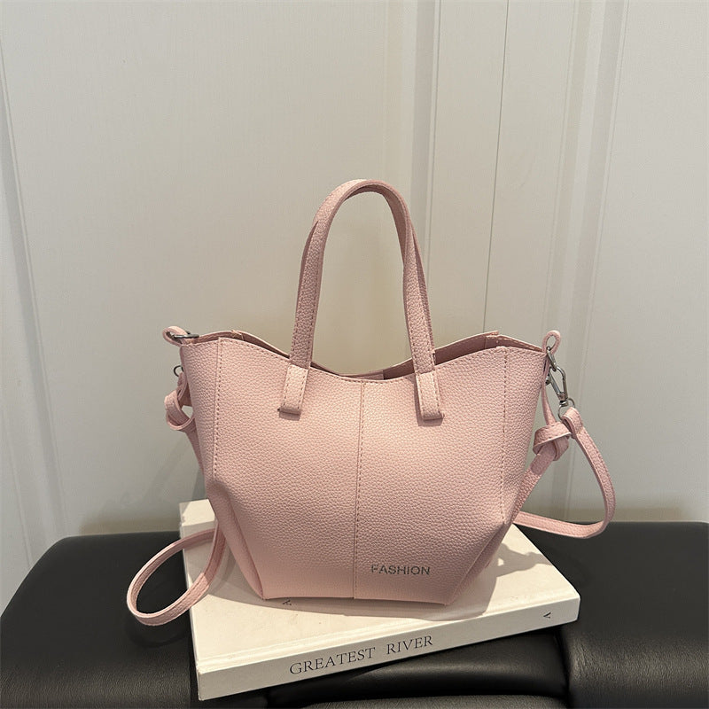 Stylish Faux Leather Handbag