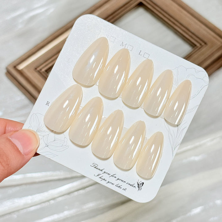 Premium Clear Press-On Nail Tips Collection Stornfield