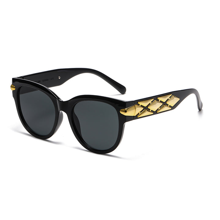 Women's designer sunglasses with innovative, detailed frame Stornfield