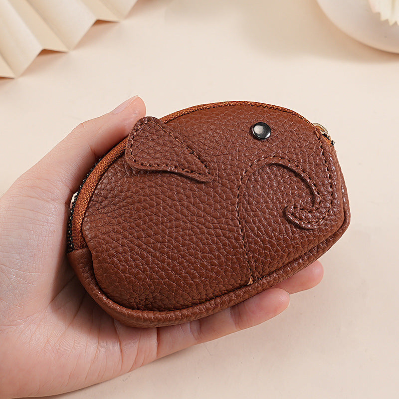Cute Elephant-Shaped Coin Purse